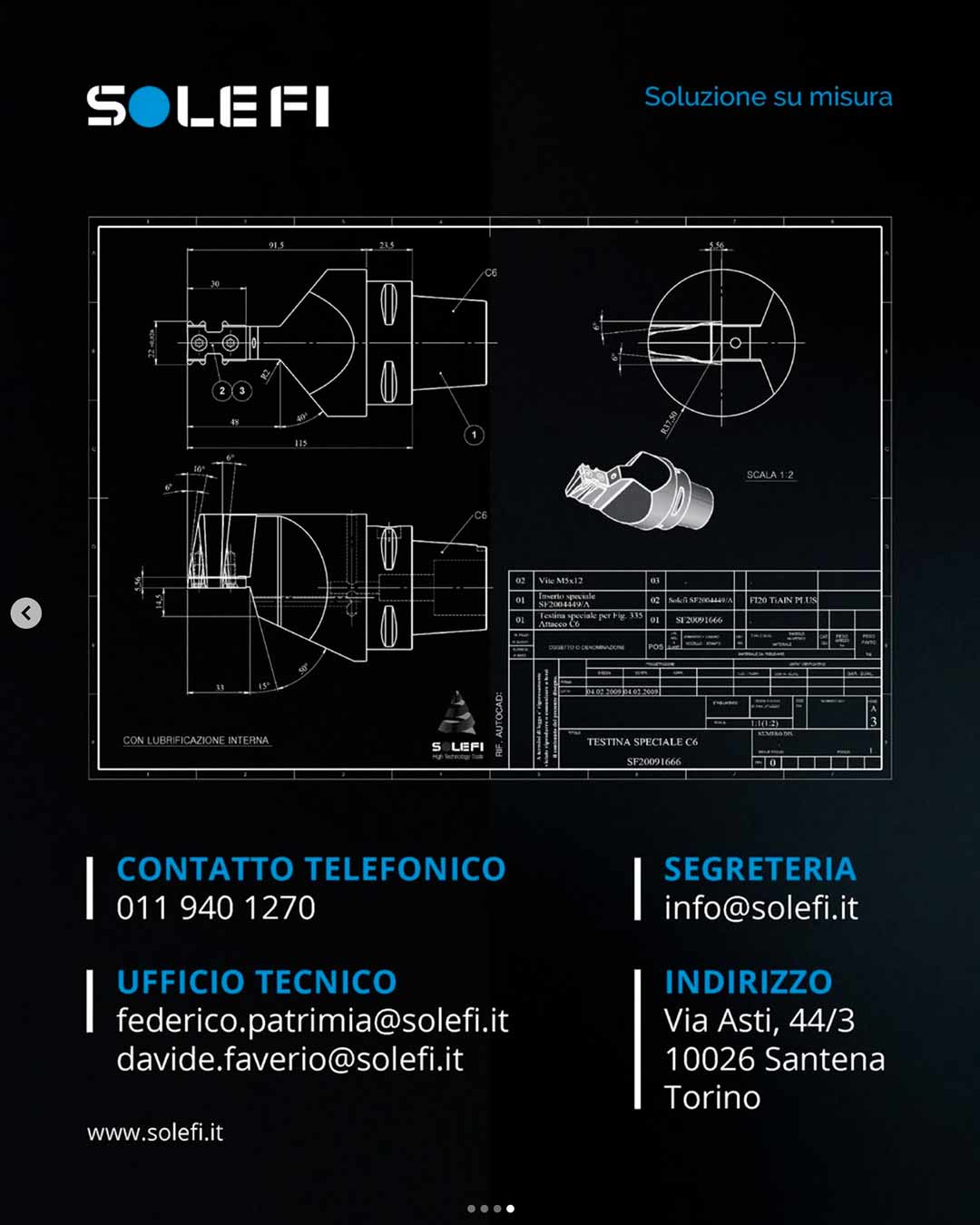 progettazione CAD sistemi complessi ingegneria design 3D comunicazione aziendale